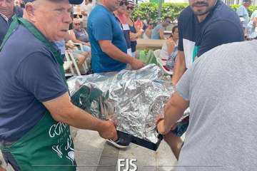 Lomo Magullo celebra el Día del Vecino en plena ola de calor/Francisco Javier Santana.